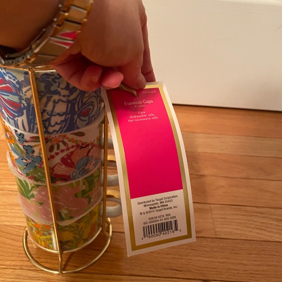 NWT Lilly Pulitzer x Target collection espresso cups - Picture 3 of 3
